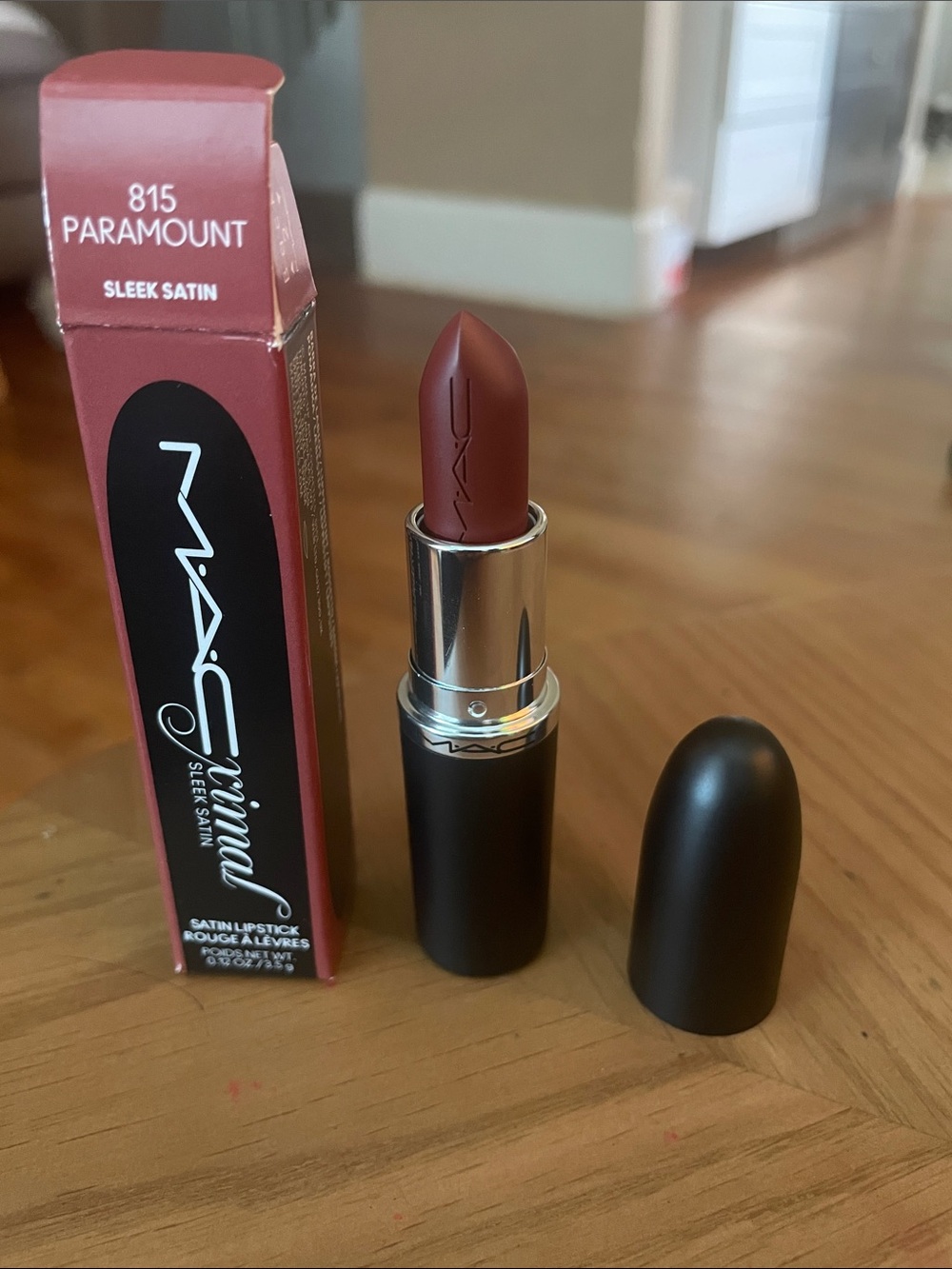 MAC Cosmetics Satin Lipstick Paramount 815 - Rose Brown